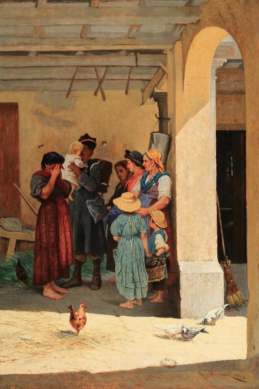 La partenza del soldato